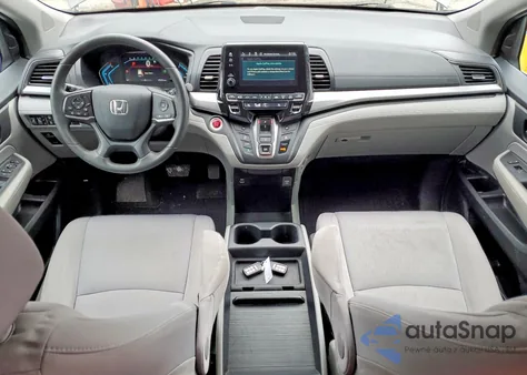 2022 Honda Odyssey Ex z USA, uszkodzony, nr VIN 5FNRL6H52NB011284